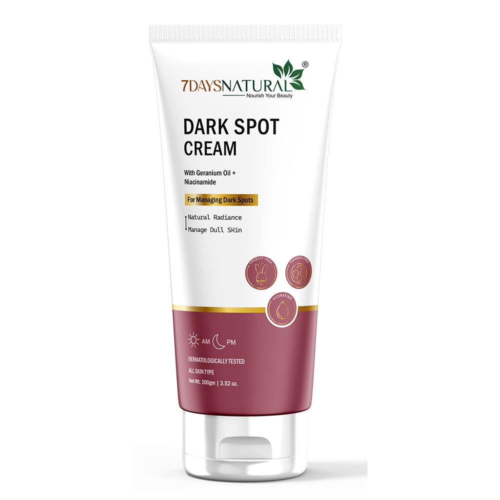 Dark Spot Cream for Pigmentation & Uneven Skin Tone | 7DaysNatural 
