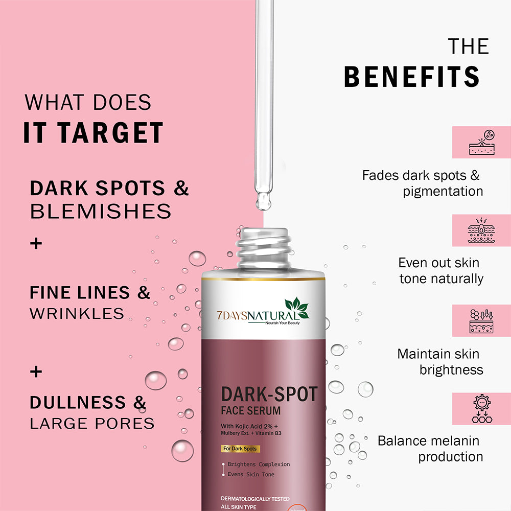 Dark Spot Face Serum with Kojic Acid