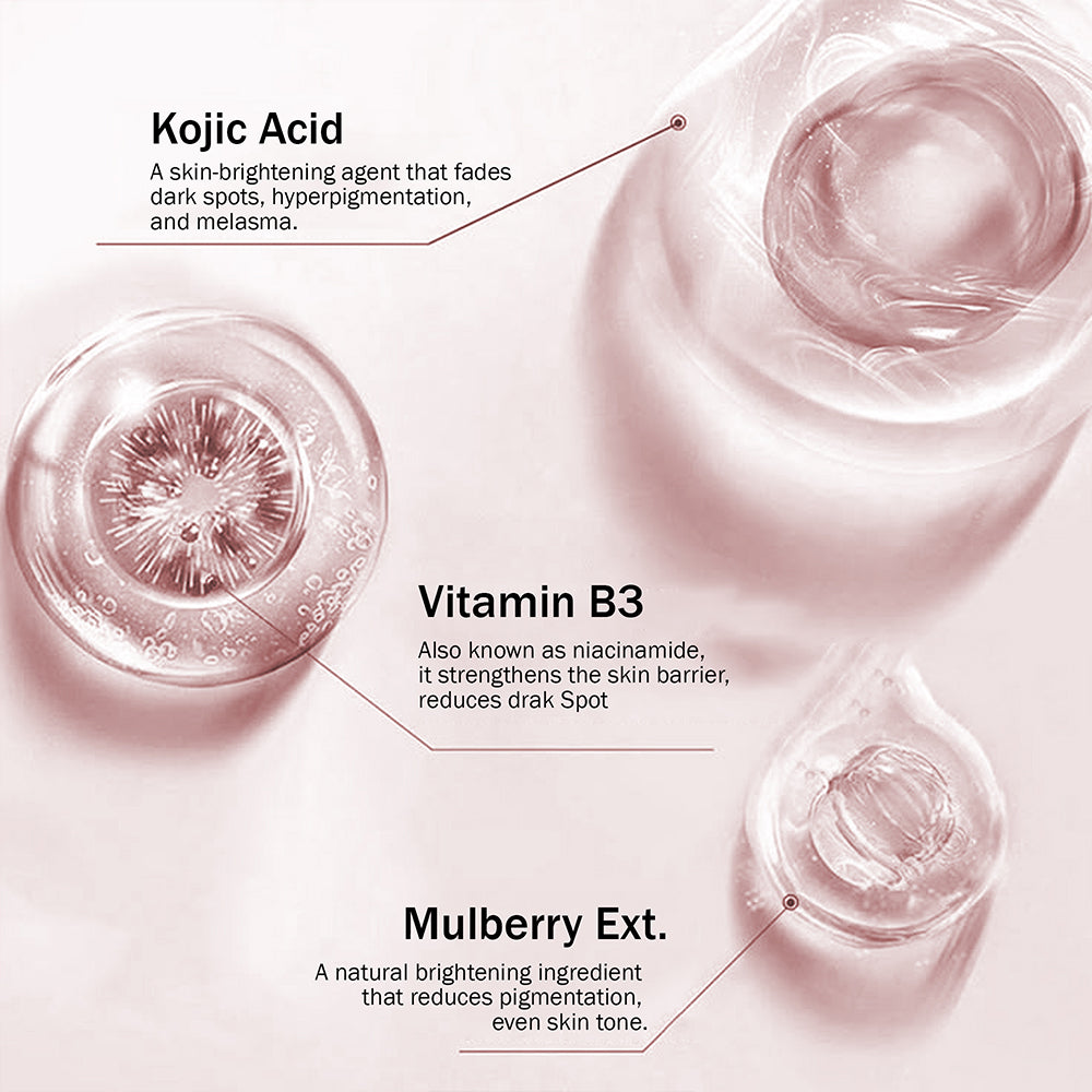 Dark Spot Face Serum with Kojic Acid, Vitamin B3