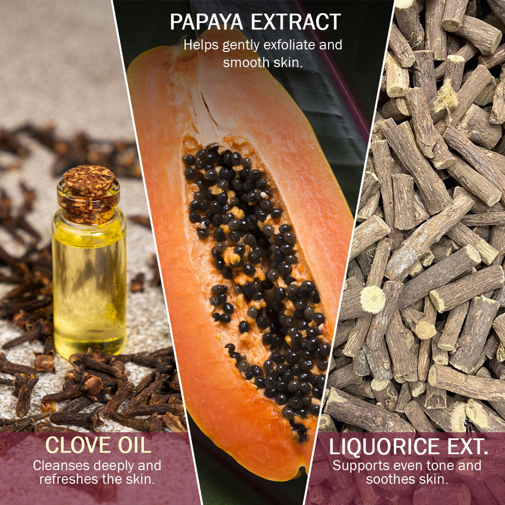 De-Tan Face Wash with Papaya & Clove Oil 