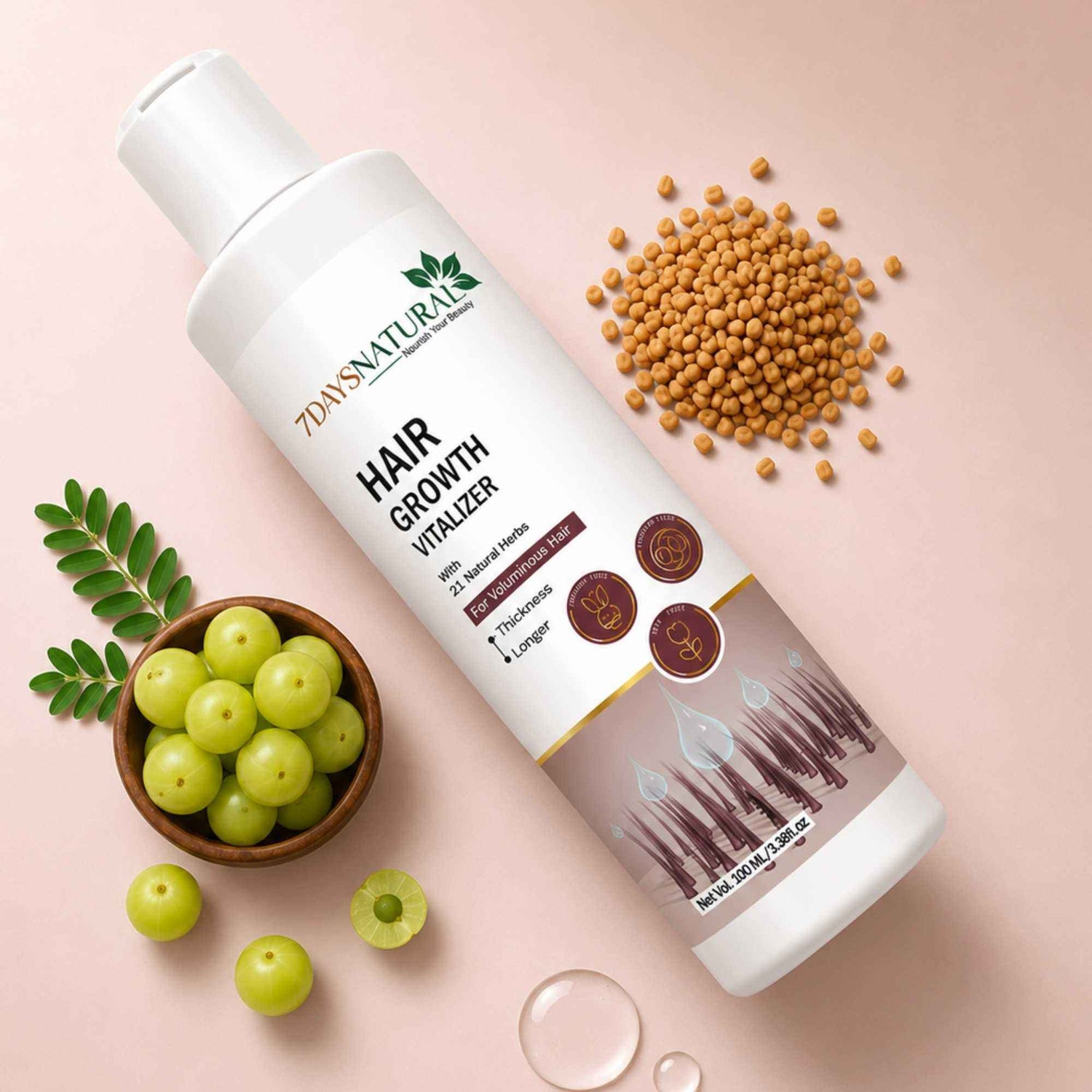 Hair Growth Vitalizer for Weak Hair