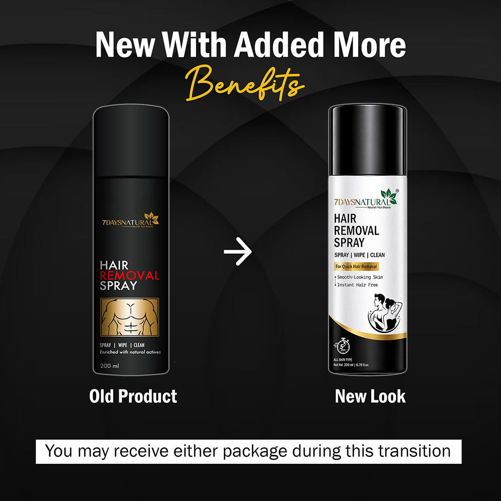 Hair Removal Spray for Easy Body Hair Care