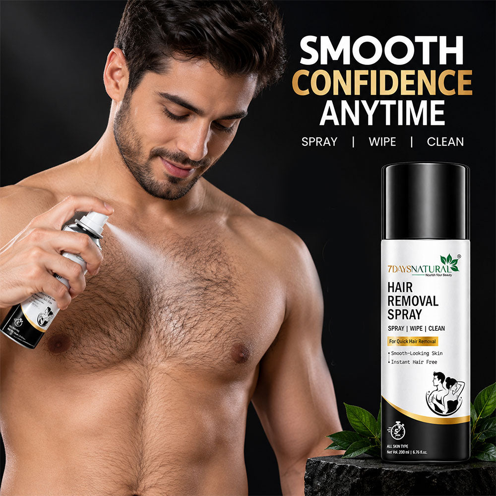 Hair Removal Spray for Unwanted Body Hair