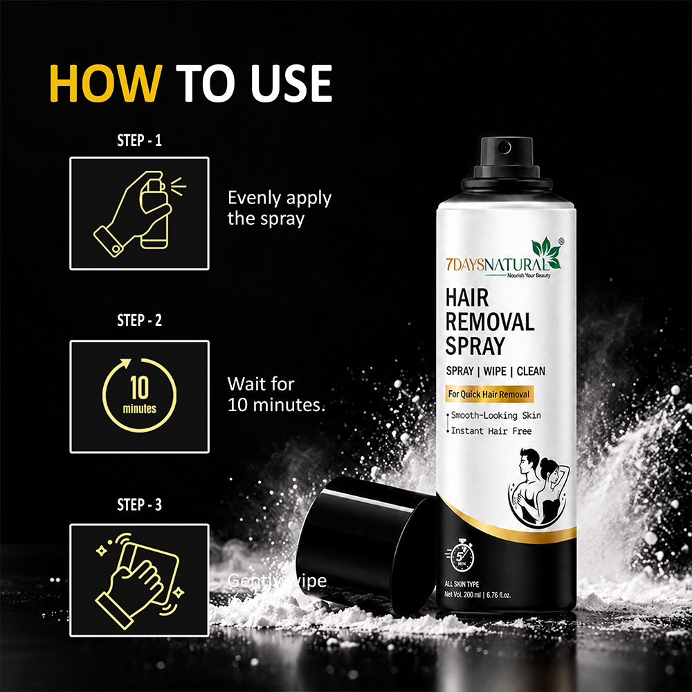 Hair Removal Spray for a Smooth Body
