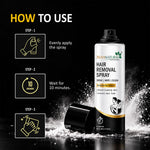 Hair Removal Spray for a Smooth Body
