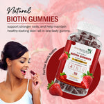 Hair growth gummies with biotin