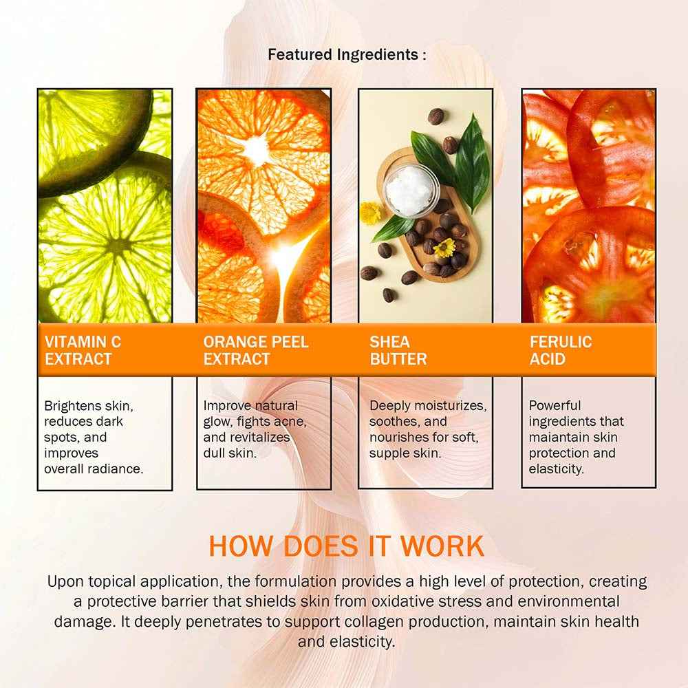 How Does It Work Vitamin C Face Cream