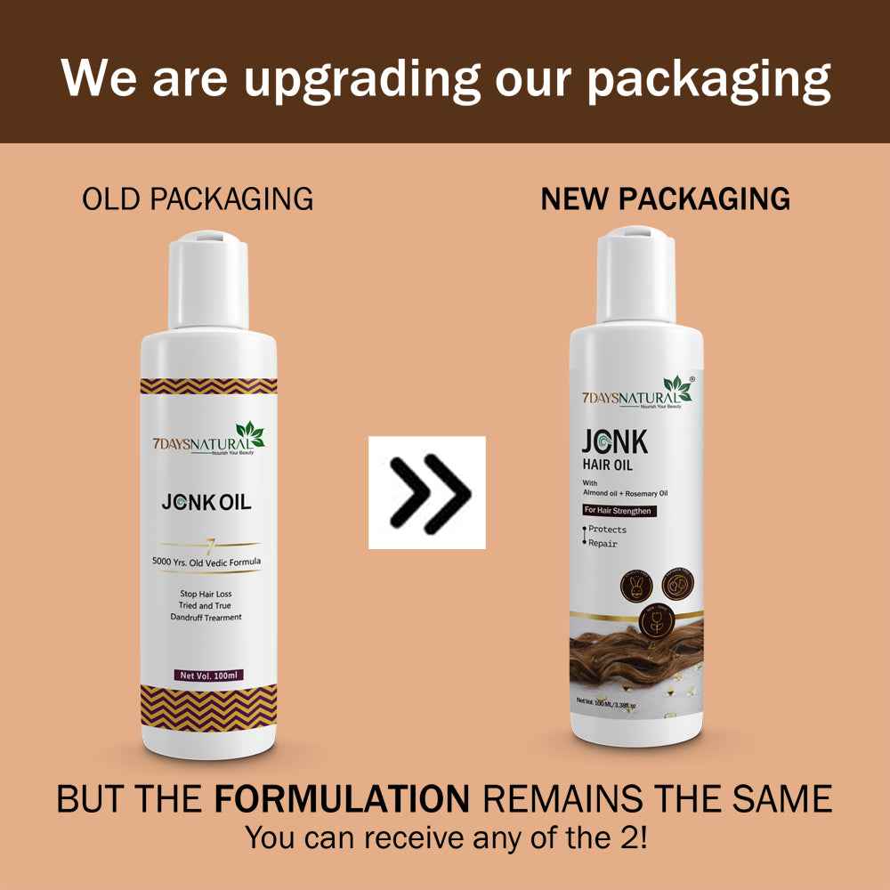 Jonk Hair Oil (Leech Tel) for Hair Nourish & Repair 