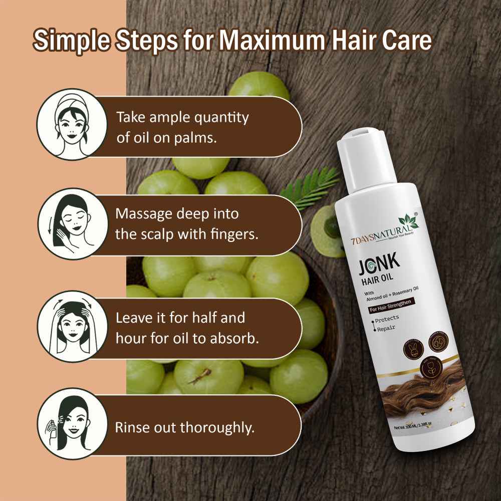 Jonk Hair Oil for dry hair