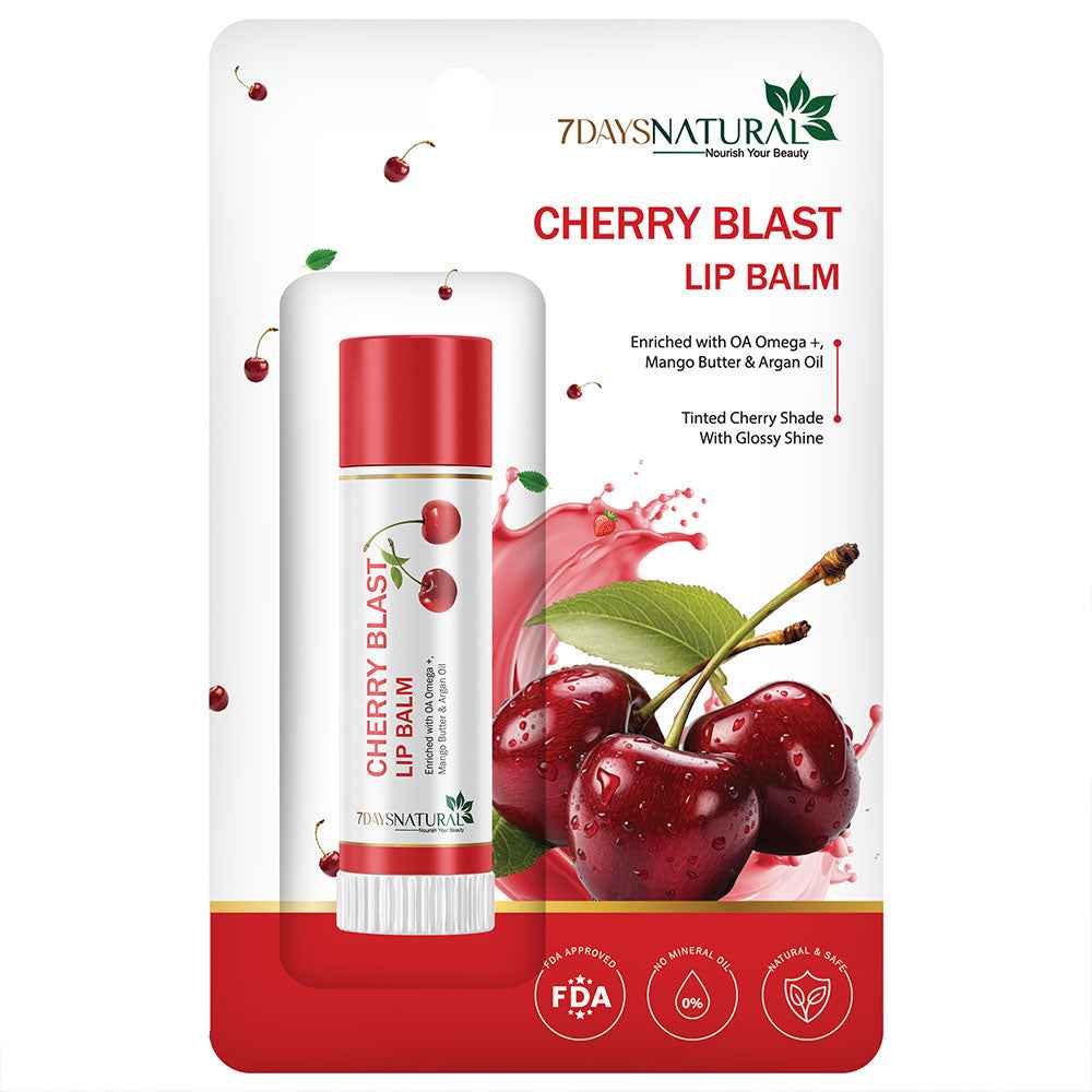 Lip Balm for Dry and Chapped Lips with Cherry