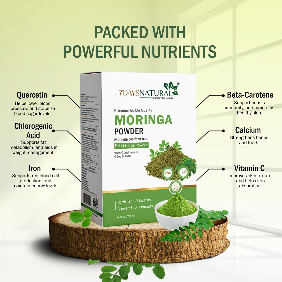 Moringa powder 