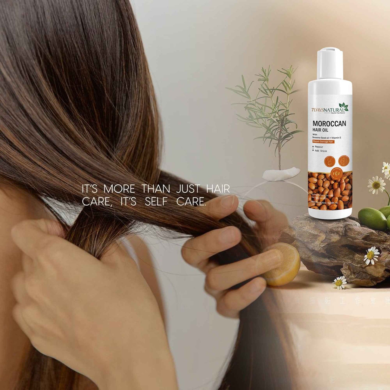 Moroccan Hair Oil for Healthy Hair