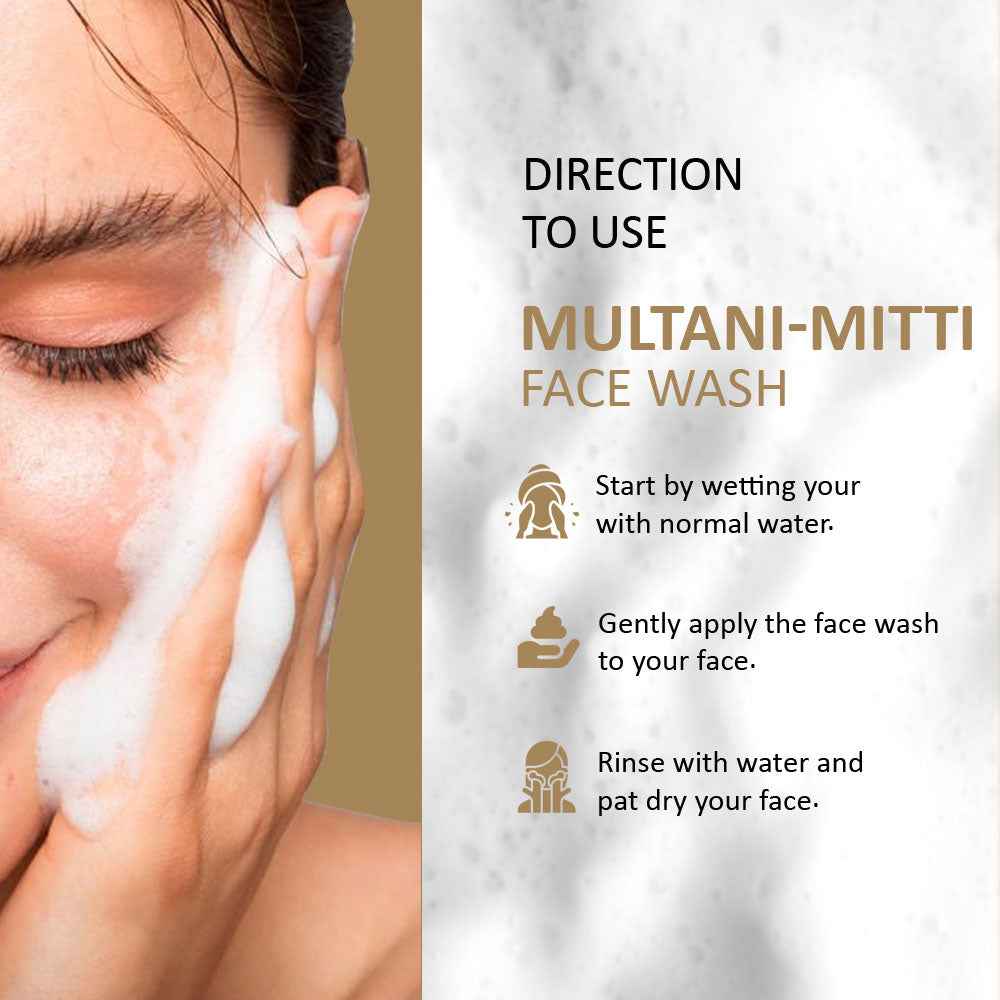 Multani Mitti Face Wash for Glowing Skin