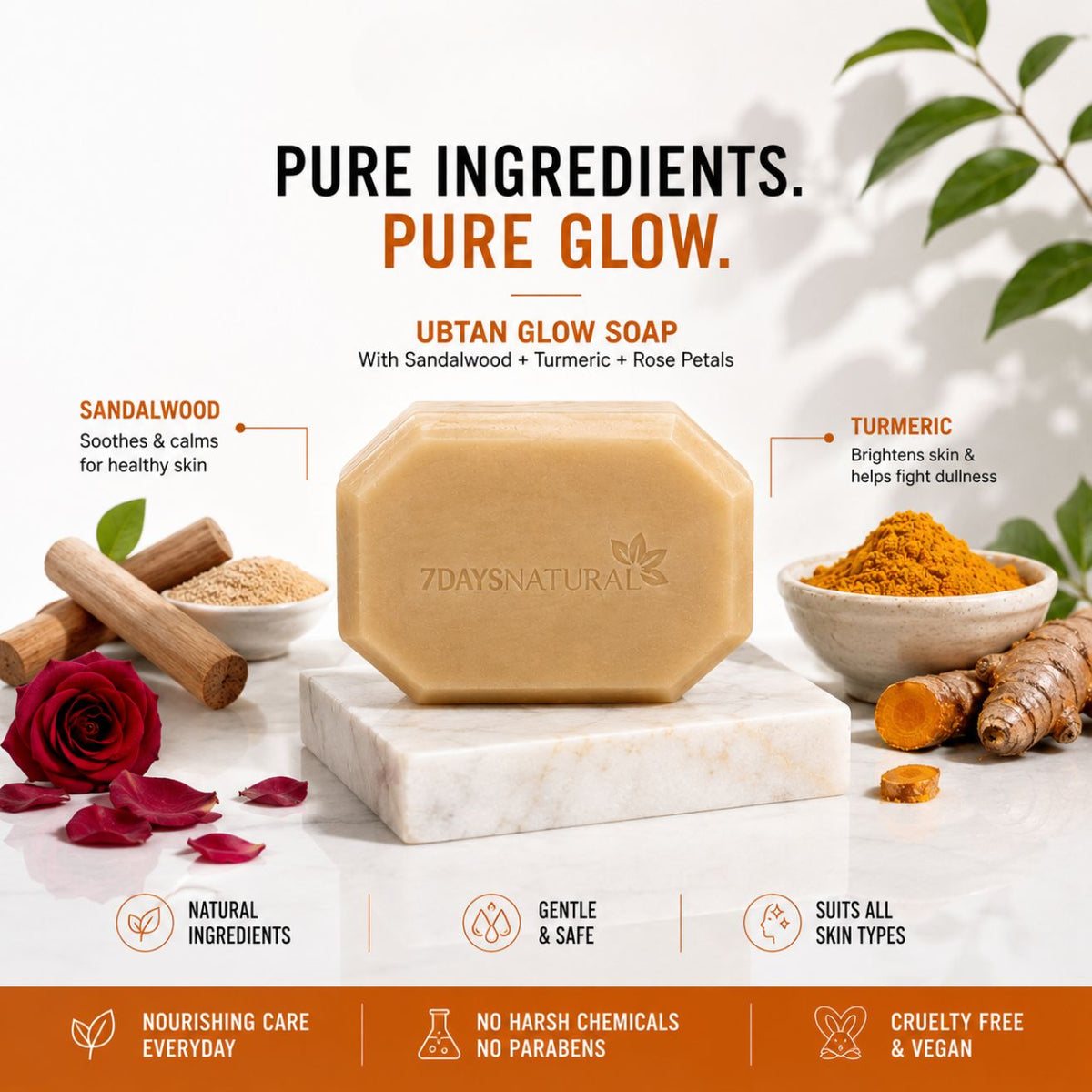 Natural Ubtan Products for Face Glow