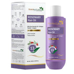 Natural rosemary hair oil