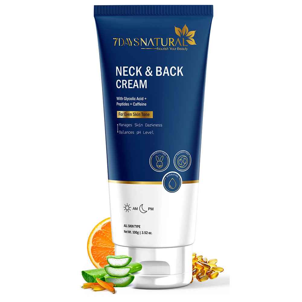Neck and Back Cream | For Even toned - 7DaysNatural 