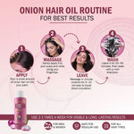 Onion Shampoo with Black Seed Oil