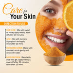 Orange Peel Powder for Tan Removal