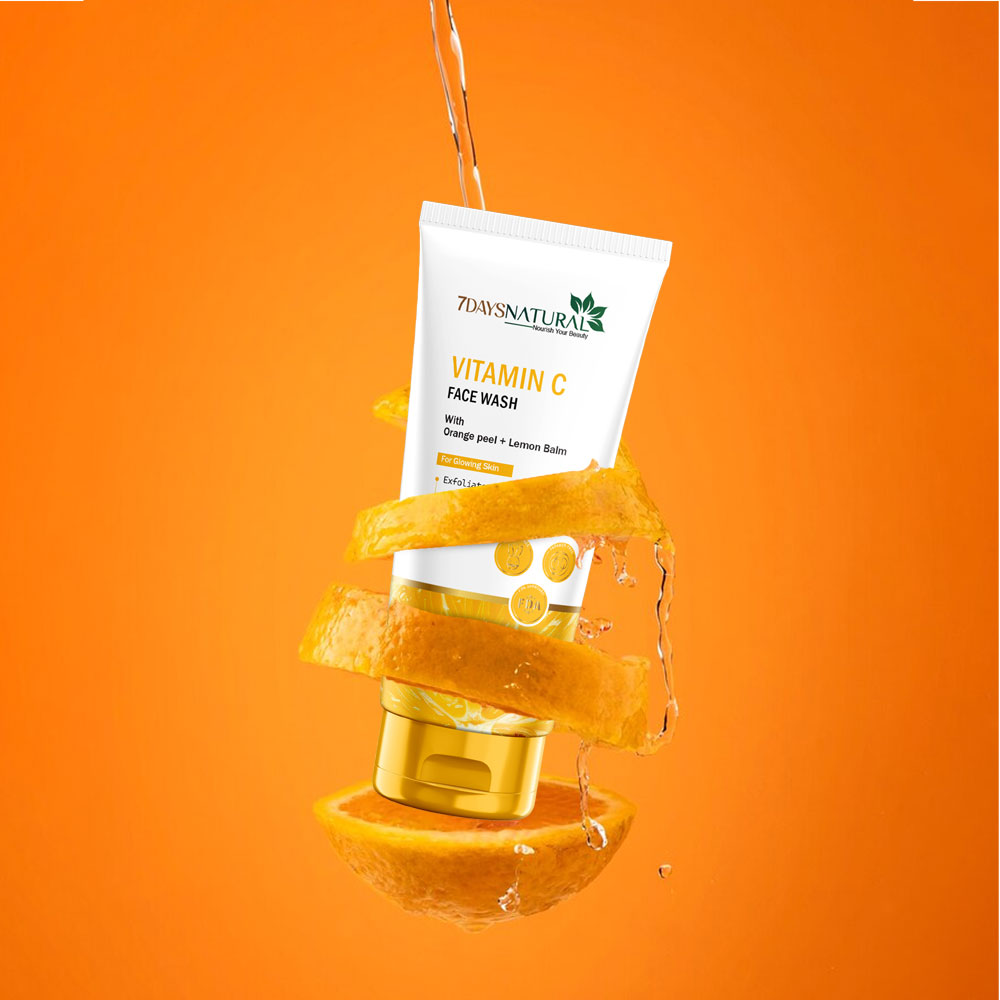 Orange Peel and Lemon Vitamin C Face Wash