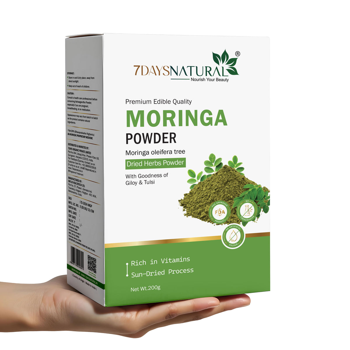 Organic Moringa Powder 