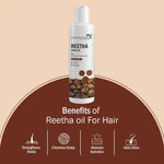 Reetha oil for natural hair care