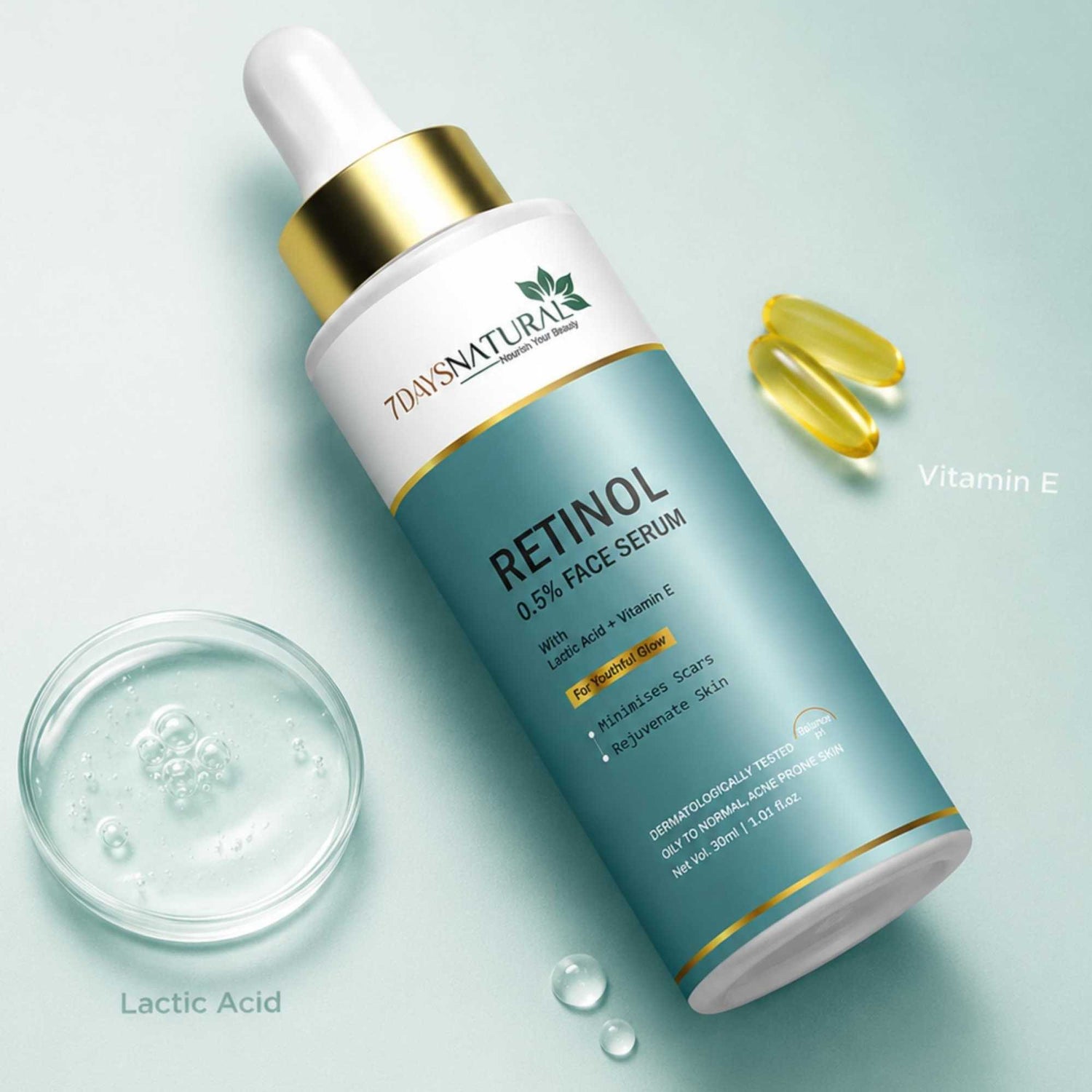 Retinol 0.5% Face Serum for Brighter