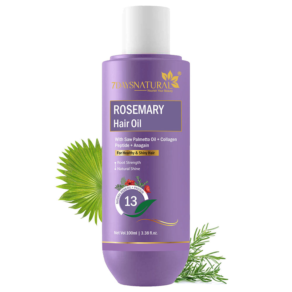 Rosemary hair oil for damaged hair