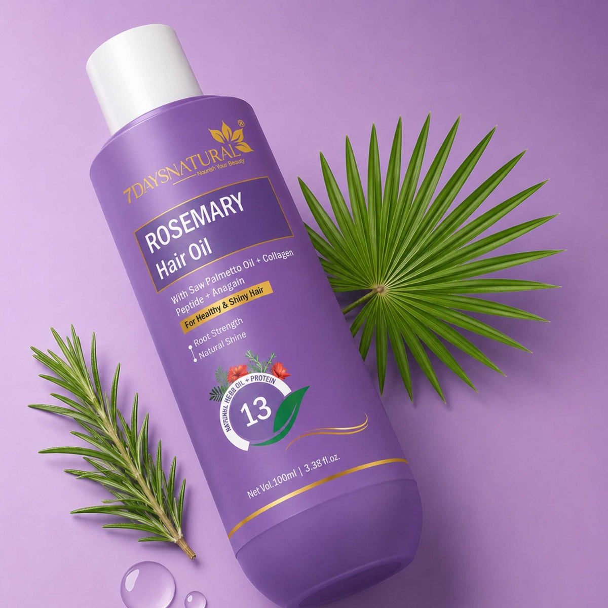 Rosemary hair oil for hair growth