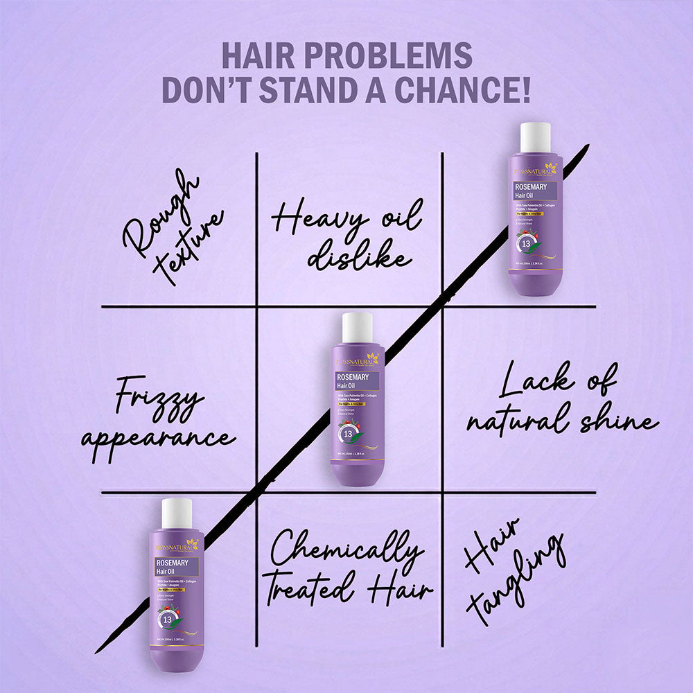 Rosemary hair oil for stronger hair
