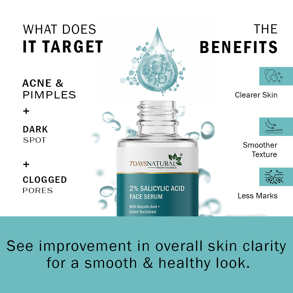 Salicylic Acid Face Serum Benefits