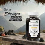Shilajit Gummies for Energy, Stamina & Focus – Mango Flavour 