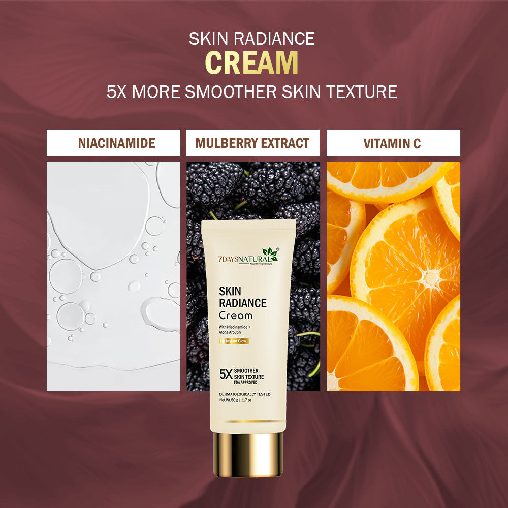 Skin Radiance Cream with Niacinamide and Alpha Arbutin
