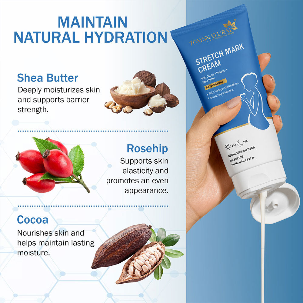 Stretch marks cream for women