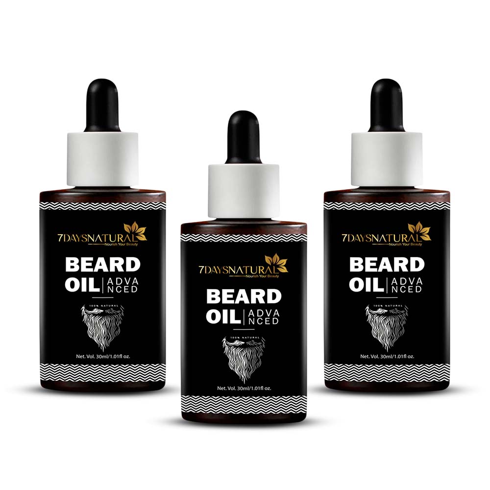 7Days Natural Beard Growth Oil- For Stimulating fast Beard Growth