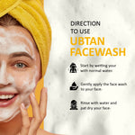 Ubtan Face Wash with Turmeric & Kumkumadi Oil 7DaysNatural