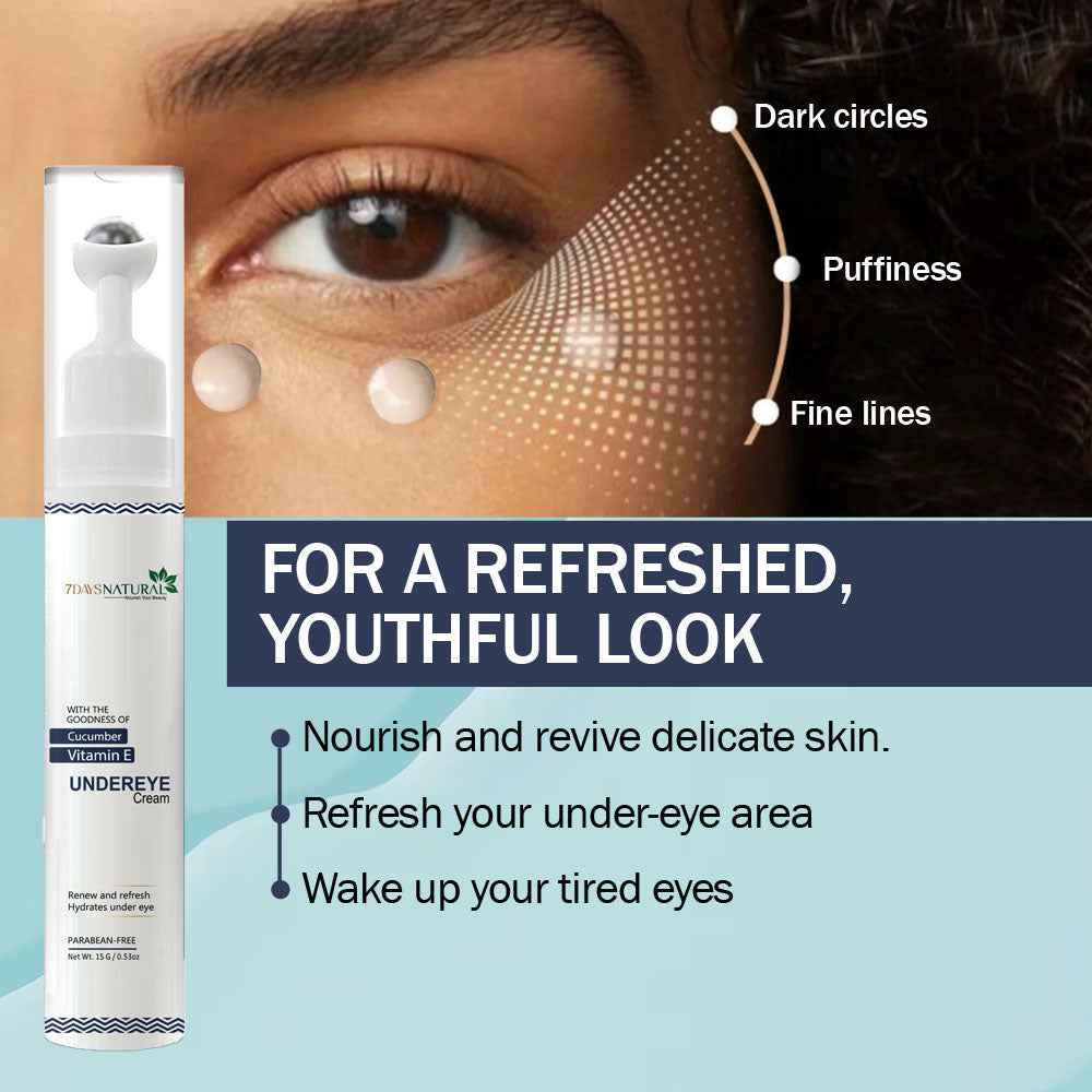 Under Eye Cream for Dark Circles and Puffiness