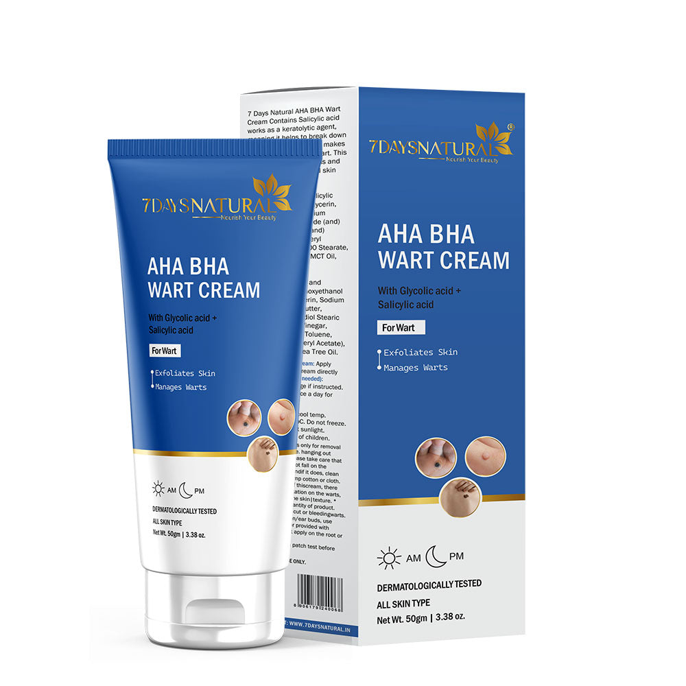 Wart removal cream for skin care