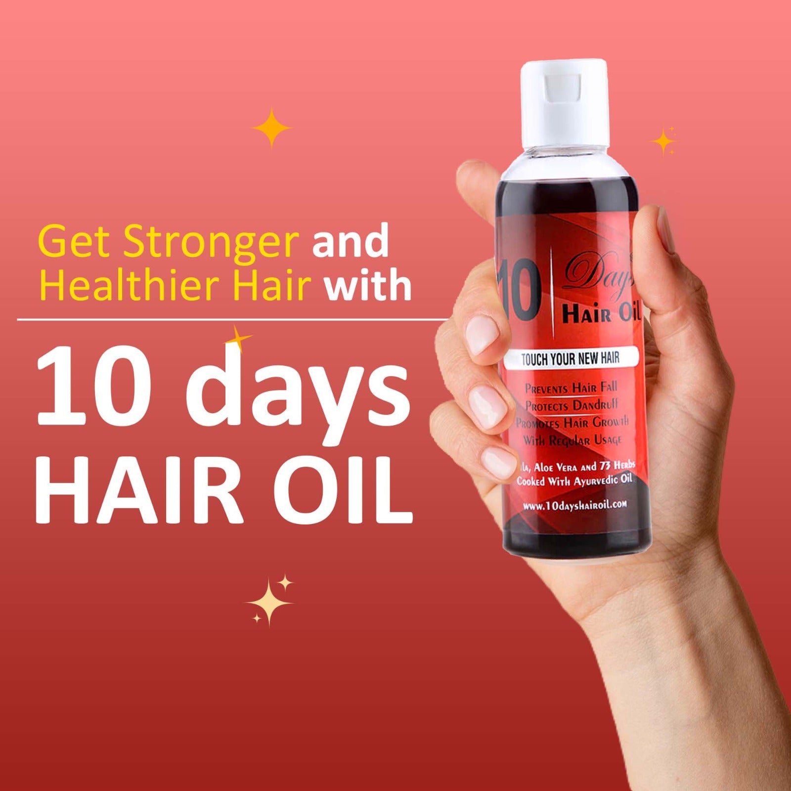 10 Days hair regrowth hair fall control Hair Oil (100 ml)