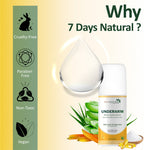 Long-lasting freshness for everyday confidence  7DaysNatural
